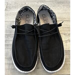 Hey Dude Women’s 11 Wendy Black Odyssey Slip On Shoe Sneakers